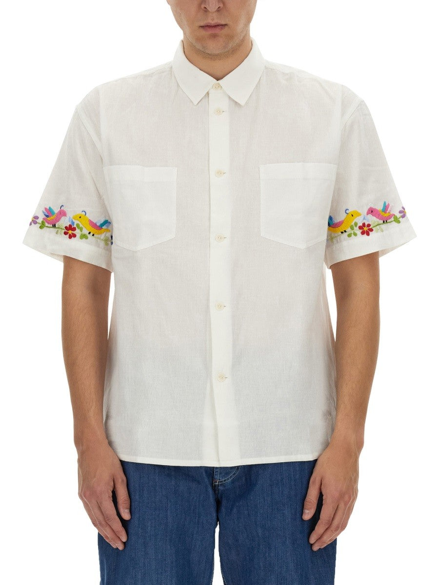 YMC SHIRT WITH EMBROIDERY