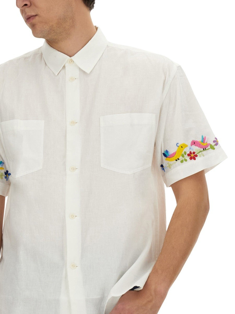 YMC SHIRT WITH EMBROIDERY