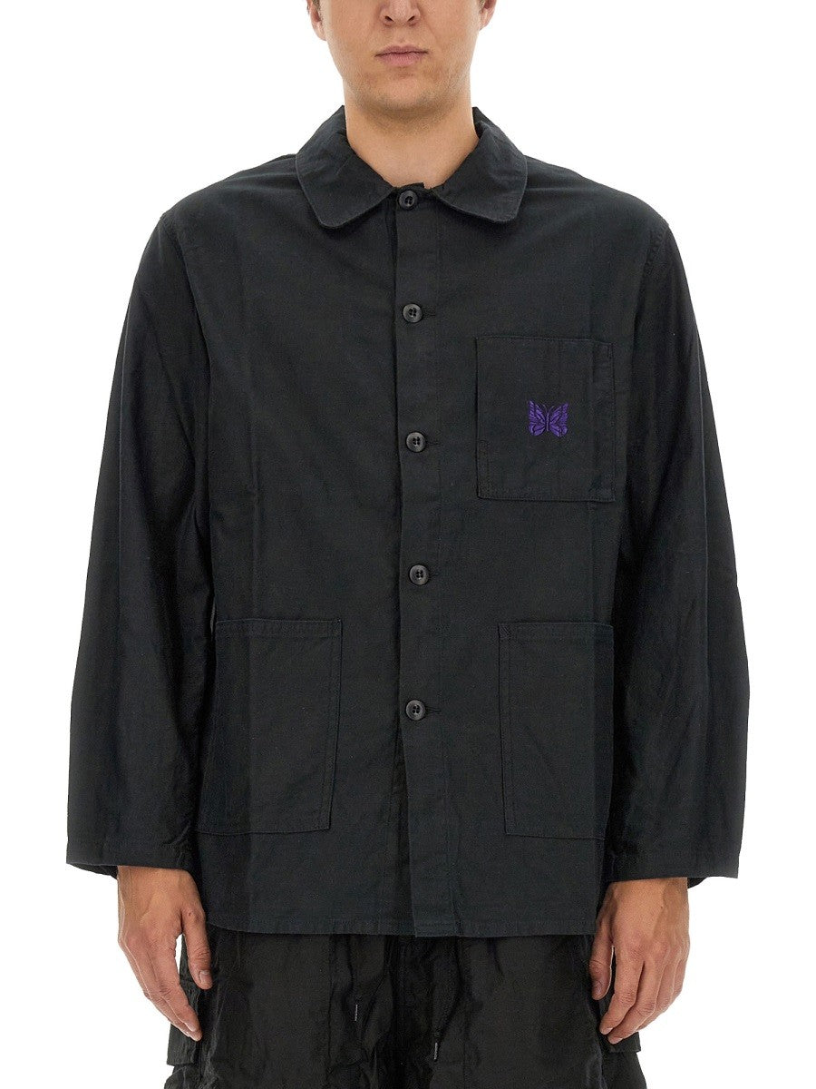 NEEDLES SHIRT WITH LOGO