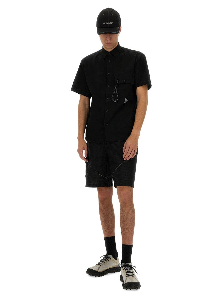 AND WANDER SHIRT WITH LOGO