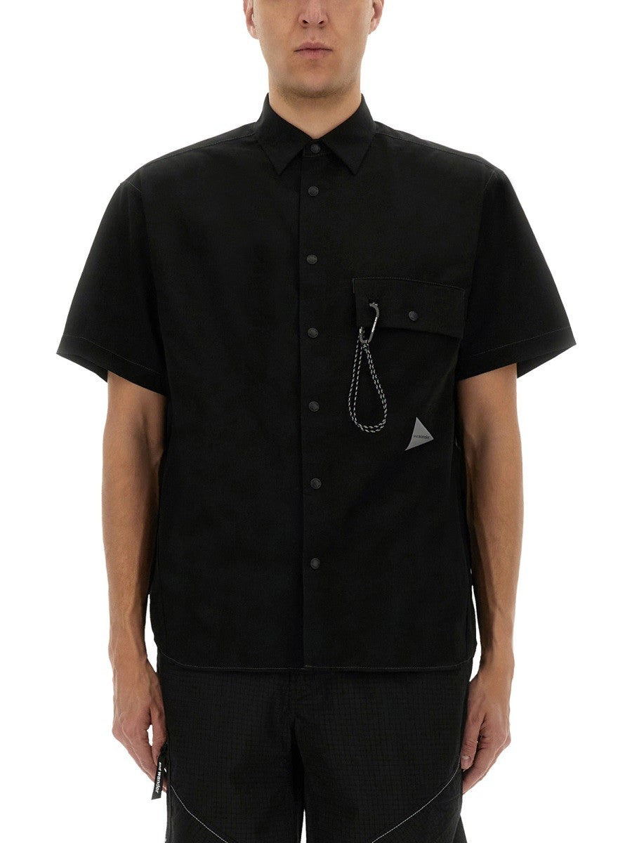 AND WANDER SHIRT WITH LOGO