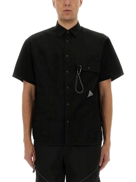 AND WANDER SHIRT WITH LOGO