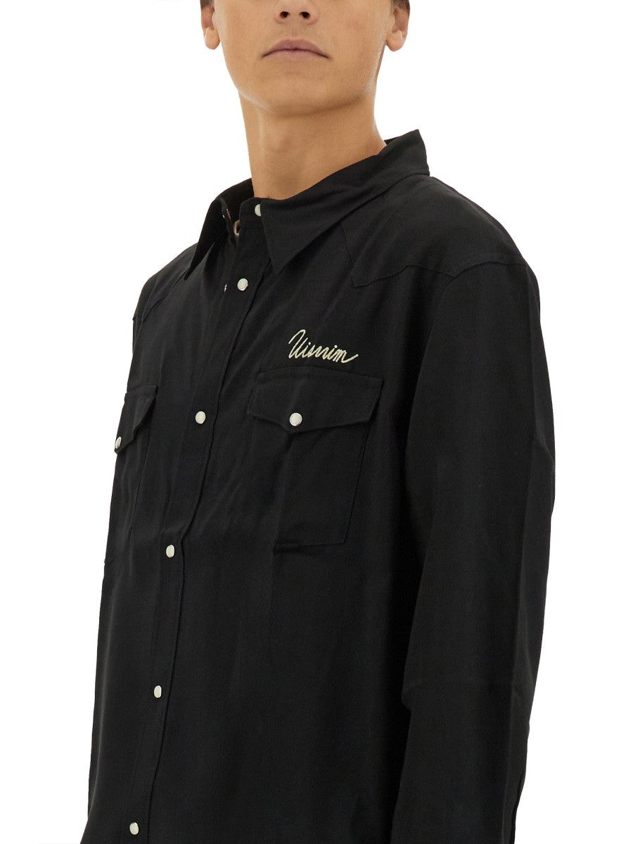 VISVIM SHIRT WITH LOGO