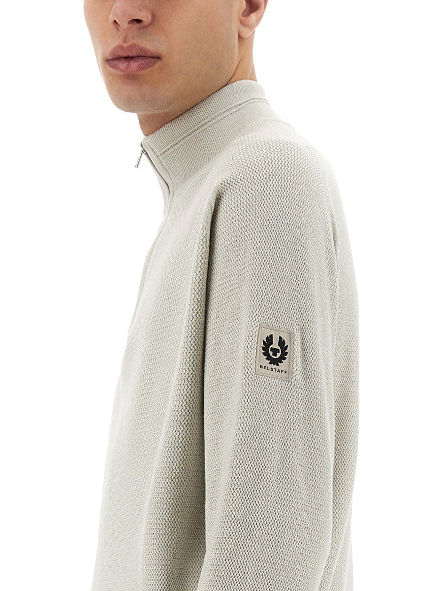 BELSTAFF SHIRT WITH ZIP.