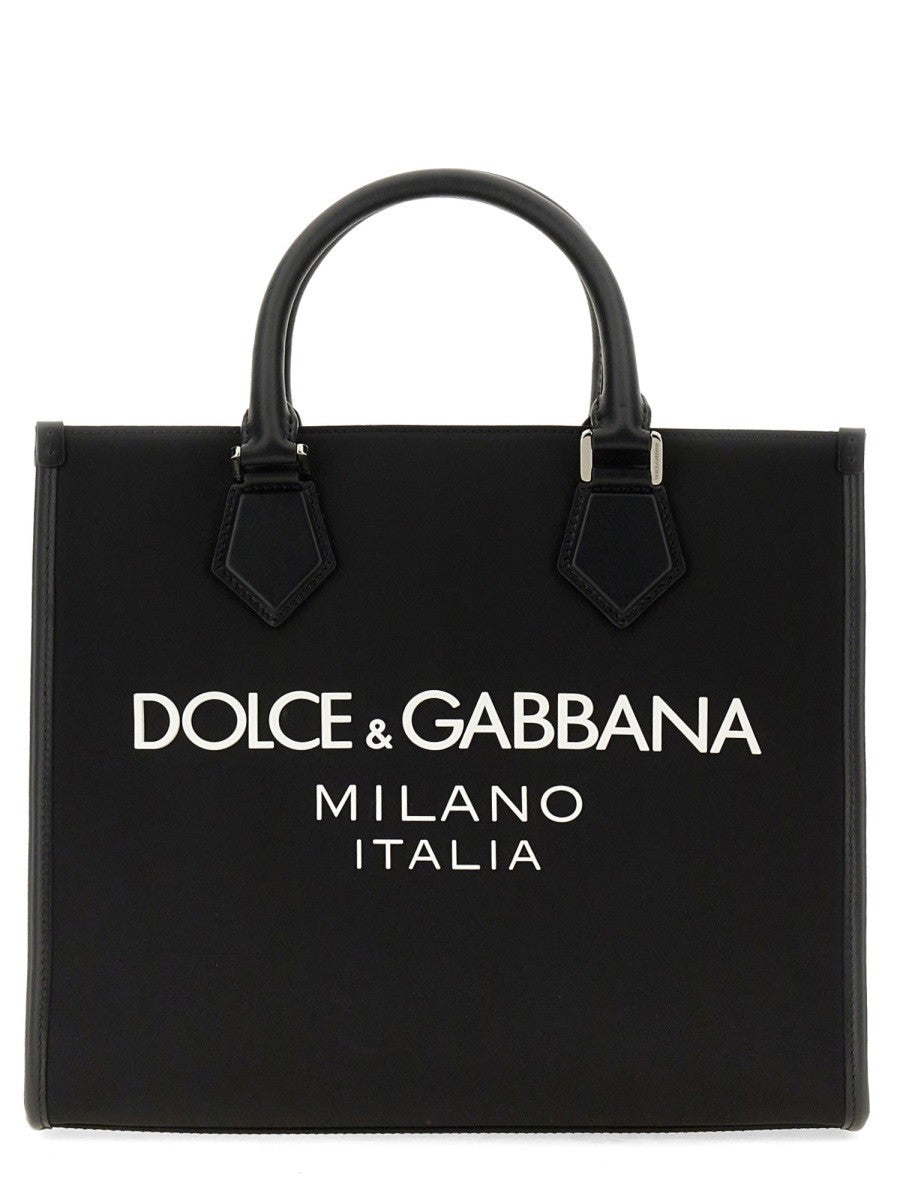 Dolce & Gabbana SHOPPING BAG WITH LOGO