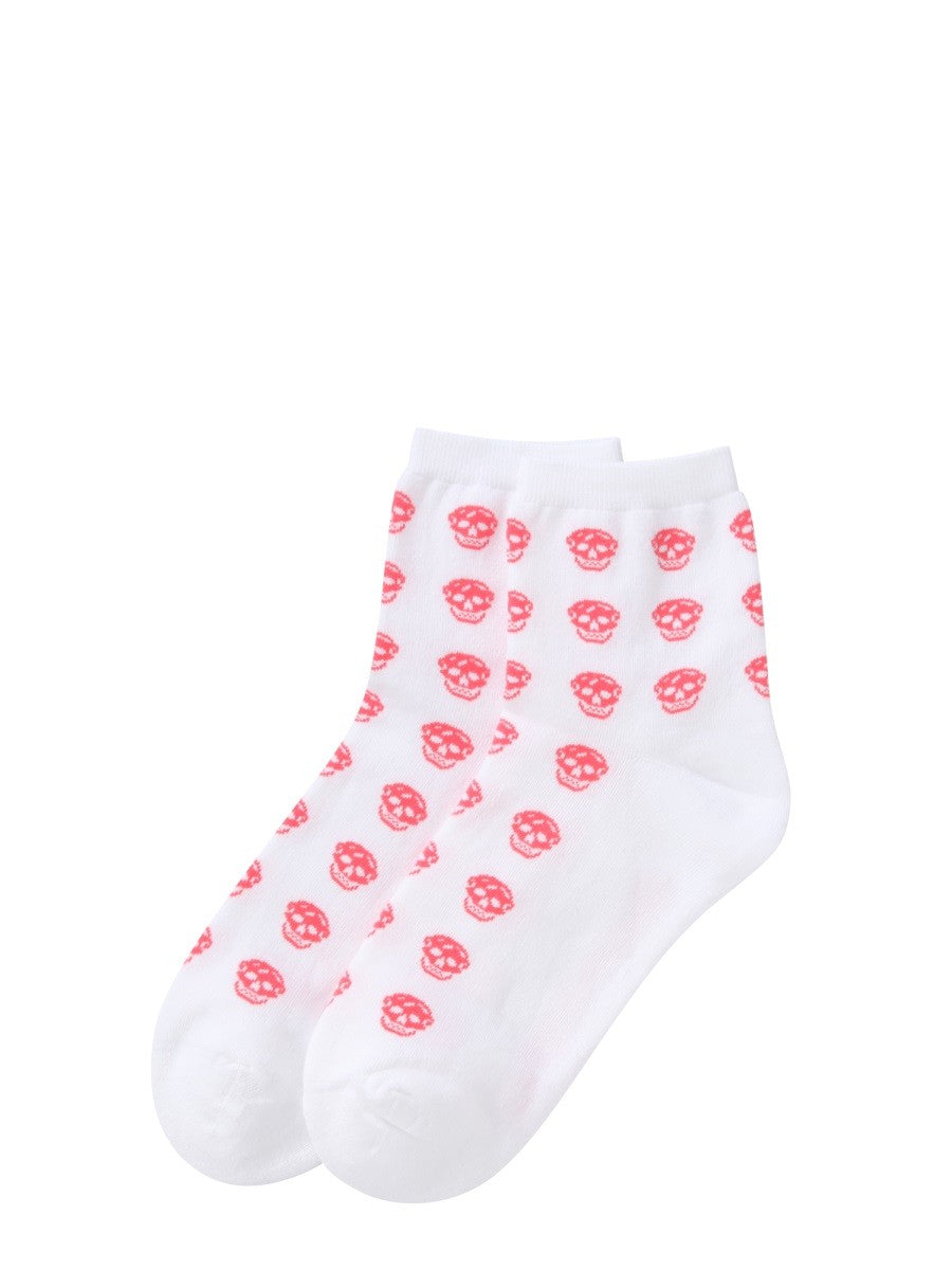 Alexander Mcqueen SHORT SKULL SOCK