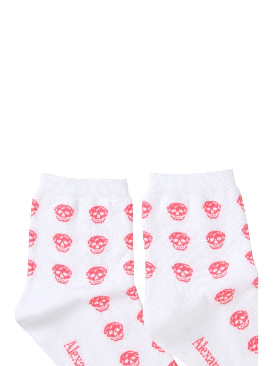 Alexander Mcqueen SHORT SKULL SOCK