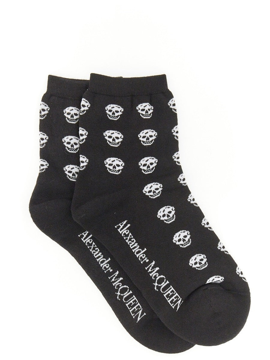 Alexander Mcqueen SHORT SKULL SOCK