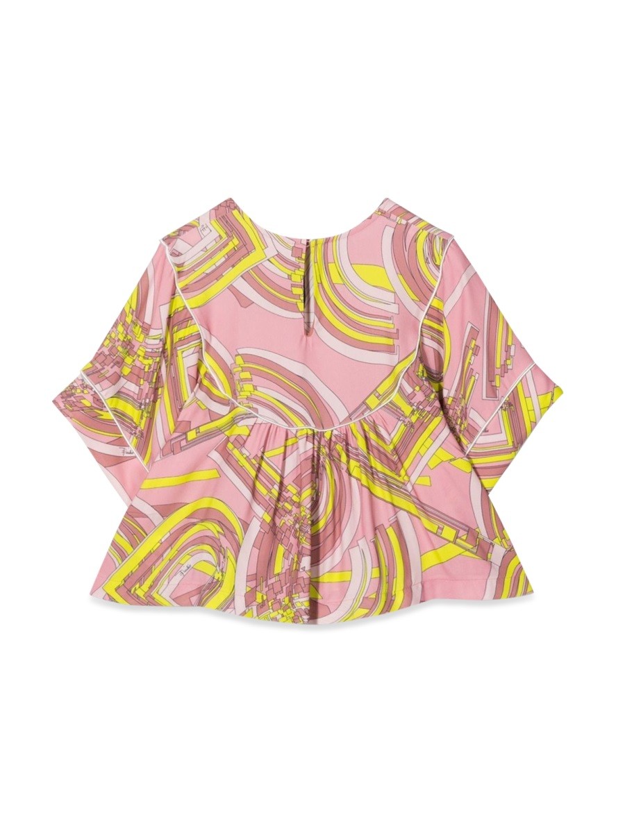 EMILIO PUCCI SHORT-SLEEVED BLOUSE