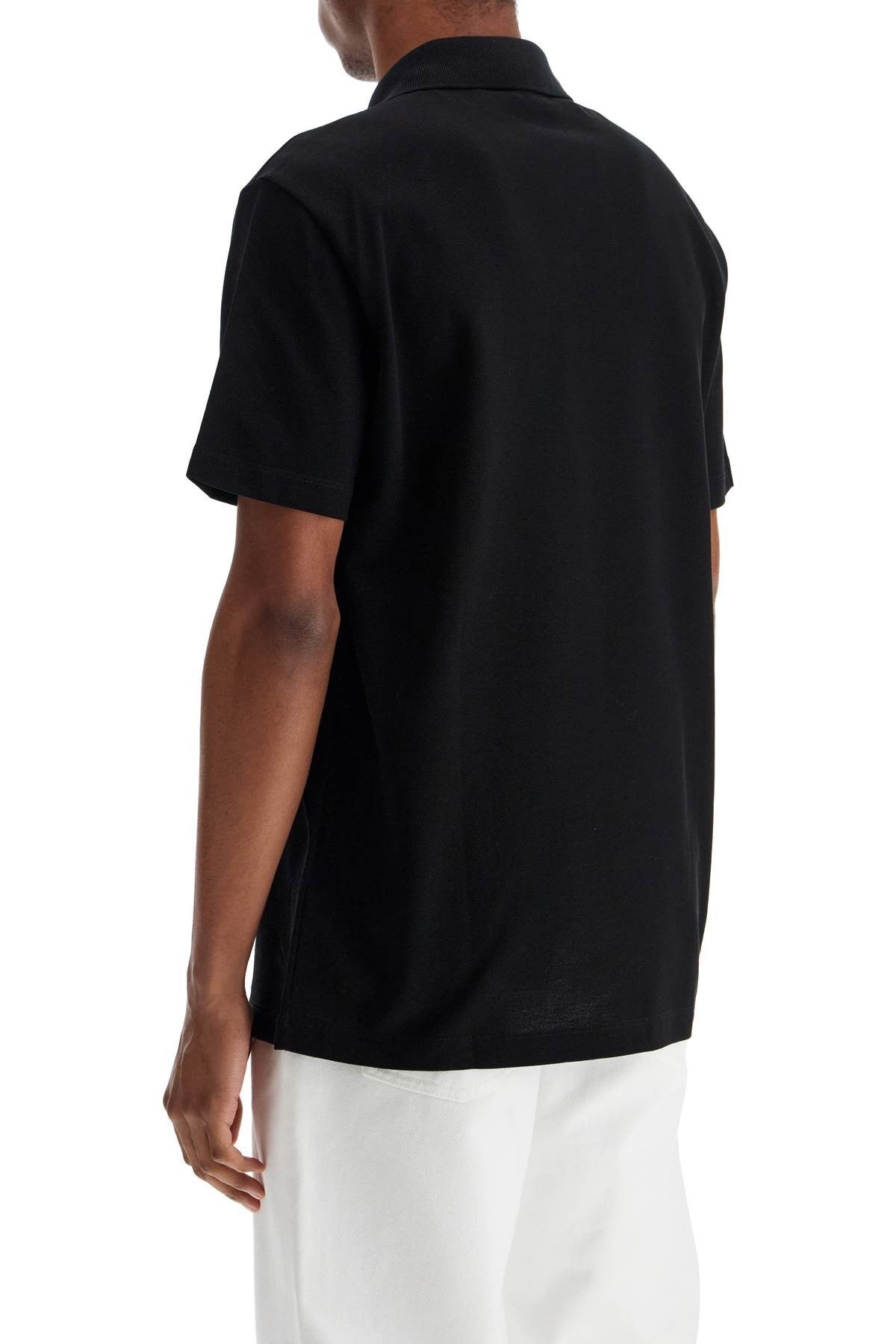 Versace short-sleeved polo shirt with