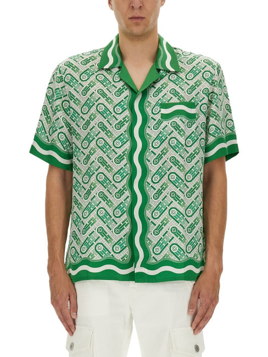 CASABLANCA SHORT-SLEEVED SHIRT
