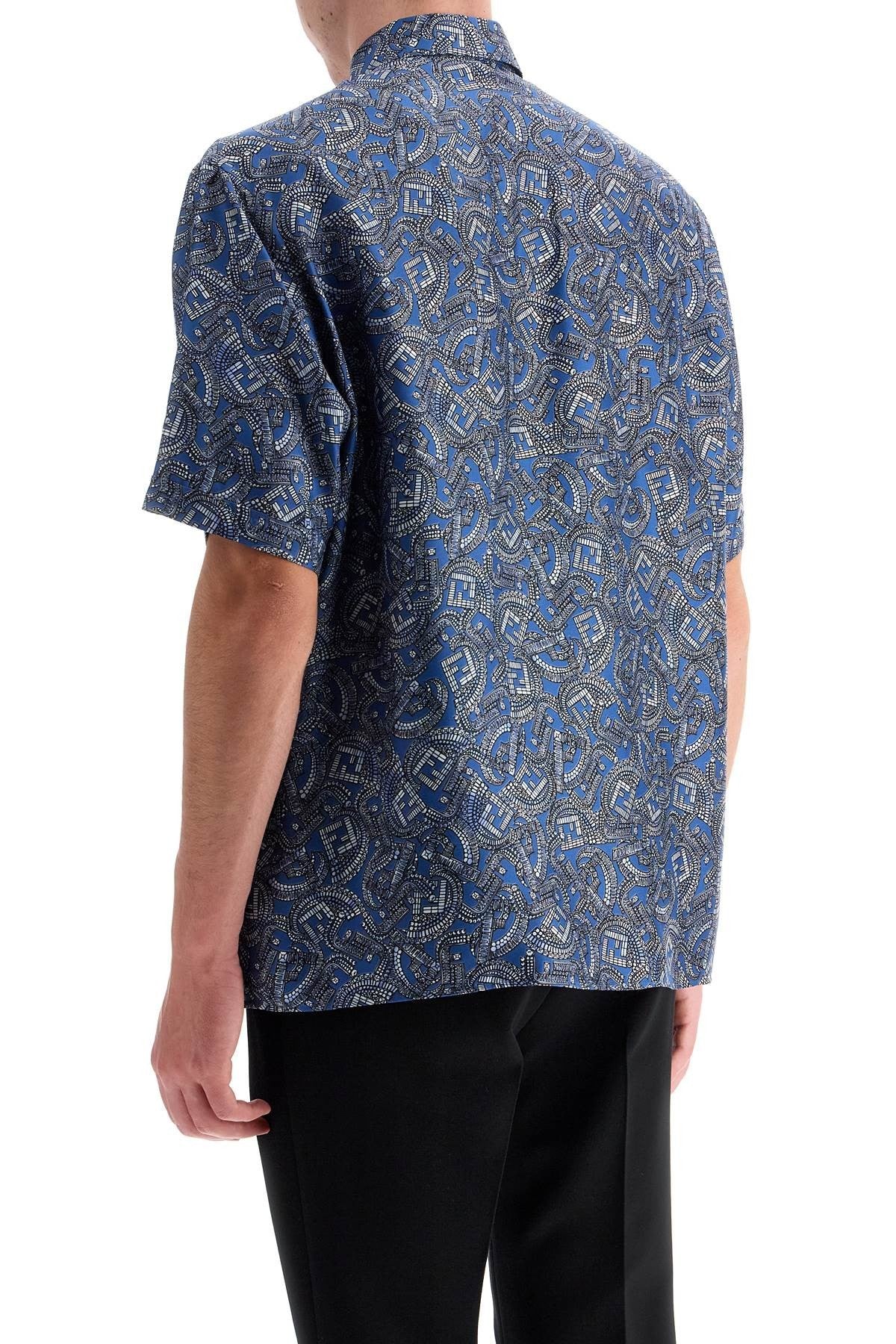 Fendi short-sleeved silk shirt by fendi jew