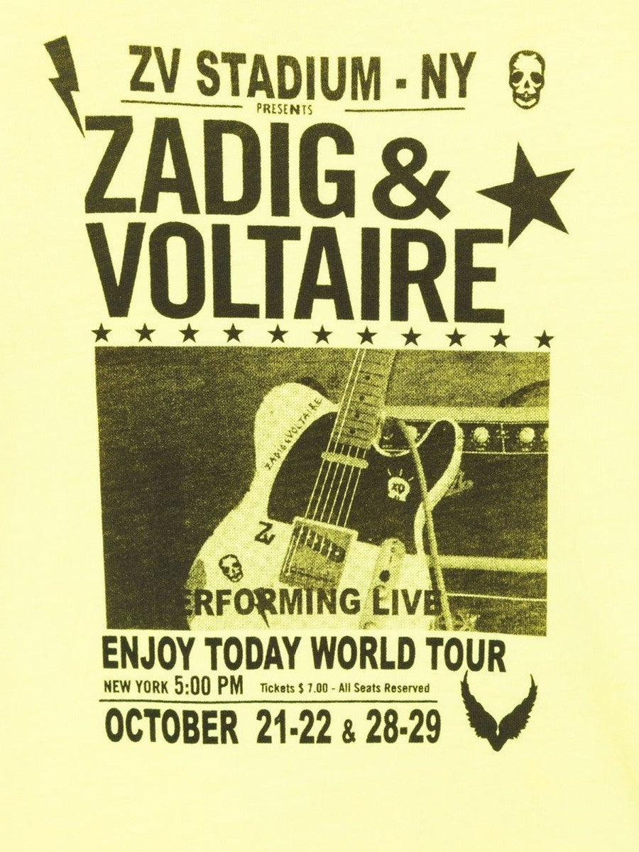 ZADIG&VOLTAIRE SHORT-SLEEVED T-SHIRT