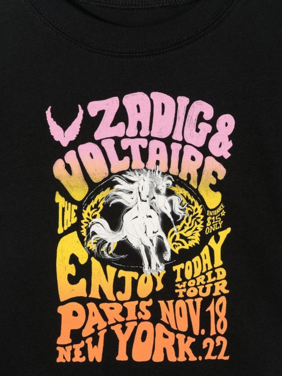 ZADIG&VOLTAIRE SHORT-SLEEVED T-SHIRT