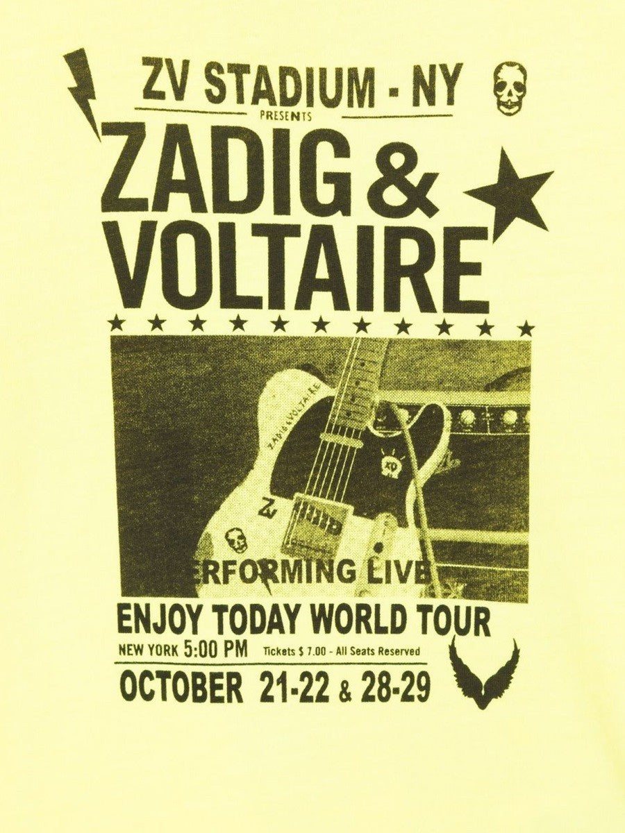 ZADIG&VOLTAIRE SHORT-SLEEVED T-SHIRT