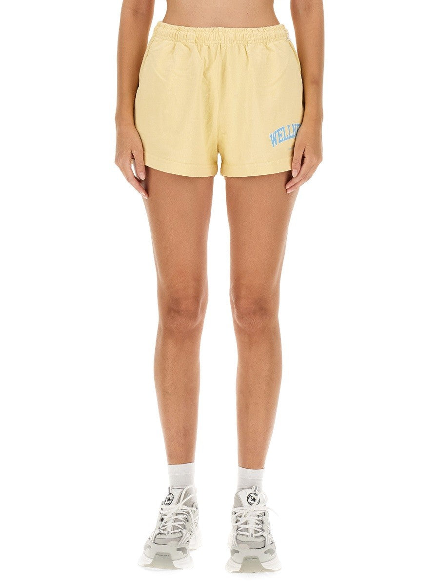 SPORTY&RICH SHORT WITH LOGO