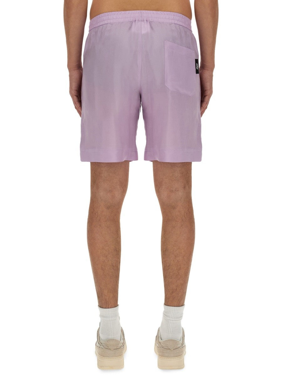 msgm SHORT WITH LOGO