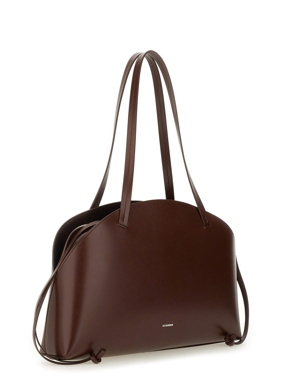 JIL SANDER SHOULDER BAG "CURVE" MEDIUM