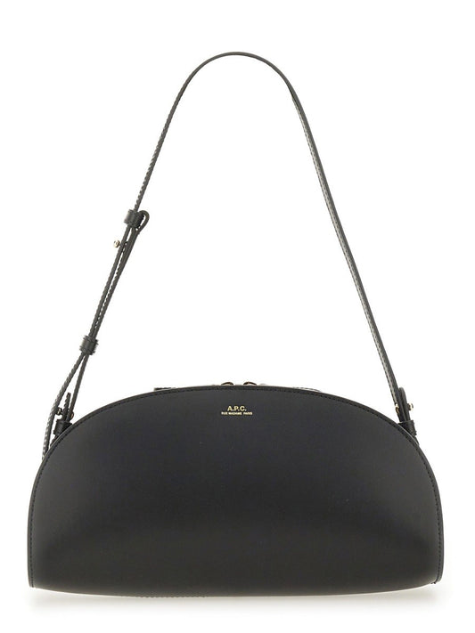 A.P.C. SHOULDER BAG "DEMI-LUNE"