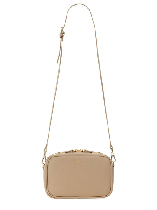 KITON SHOULDER BAG WITH LOGO
