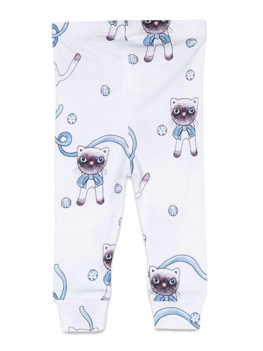 MINI RODINI siamese aop leggings