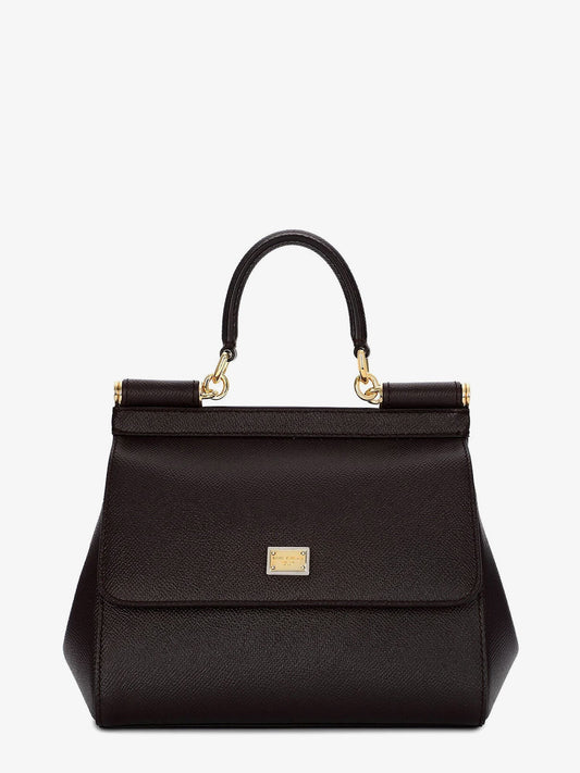 Dolce & Gabbana Sicily Medium leather shoulder bag