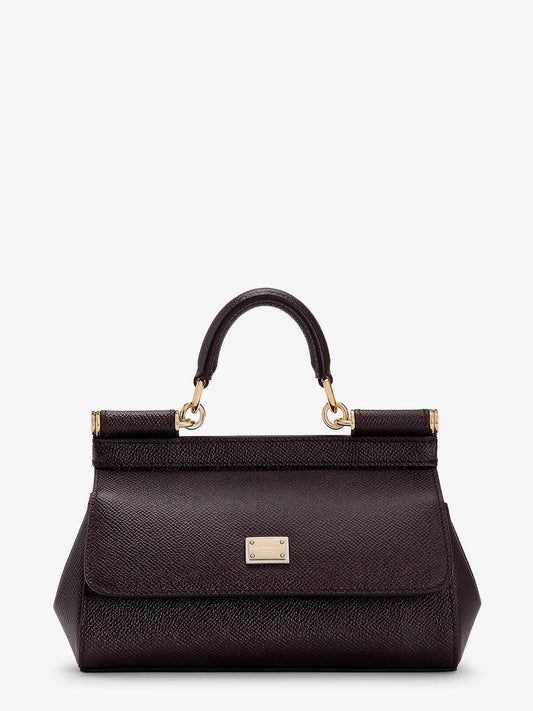 Dolce & Gabbana Sicily Small leather shoulder bag