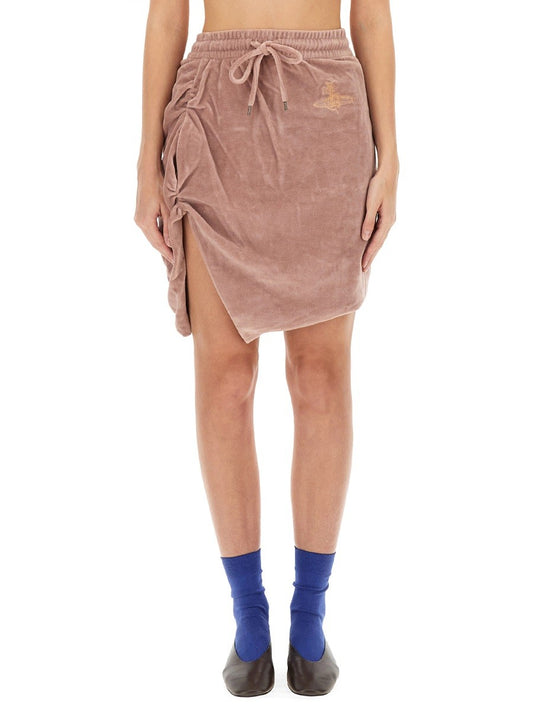 Vivienne Westwood "SIDE PANTHER" MINI SKIRT