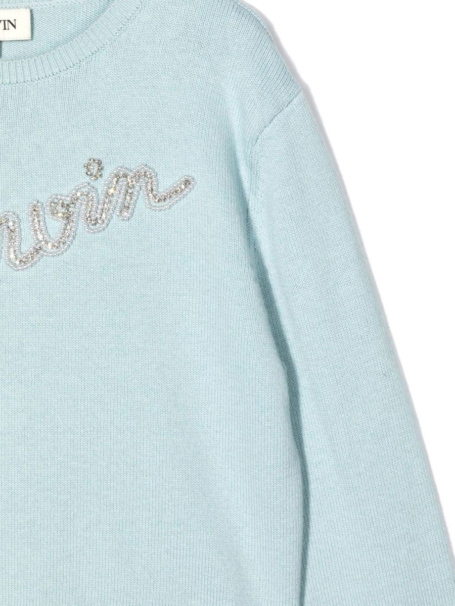 Lanvin SIGNATURE LOGO CREW NECK PULLOVER