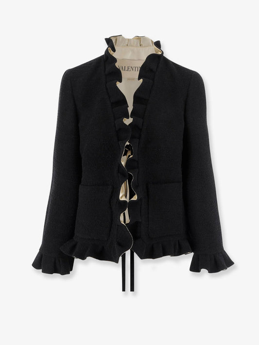 Valentino Silk blazer with frontal knot