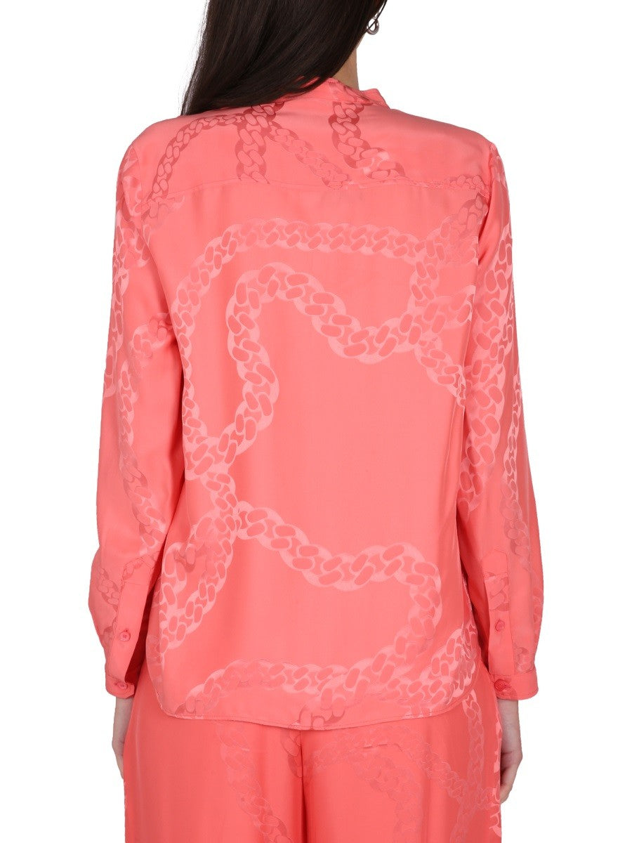 stella mccartney SILK BLEND SHIRT