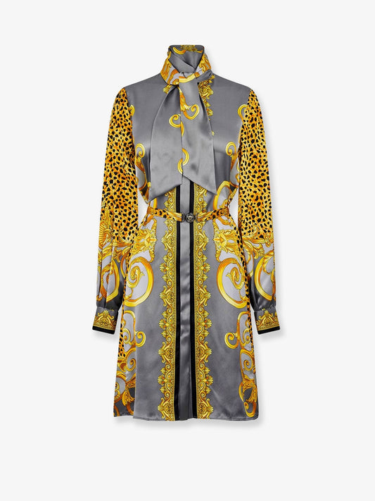 Versace Silk Chemisier/Dress