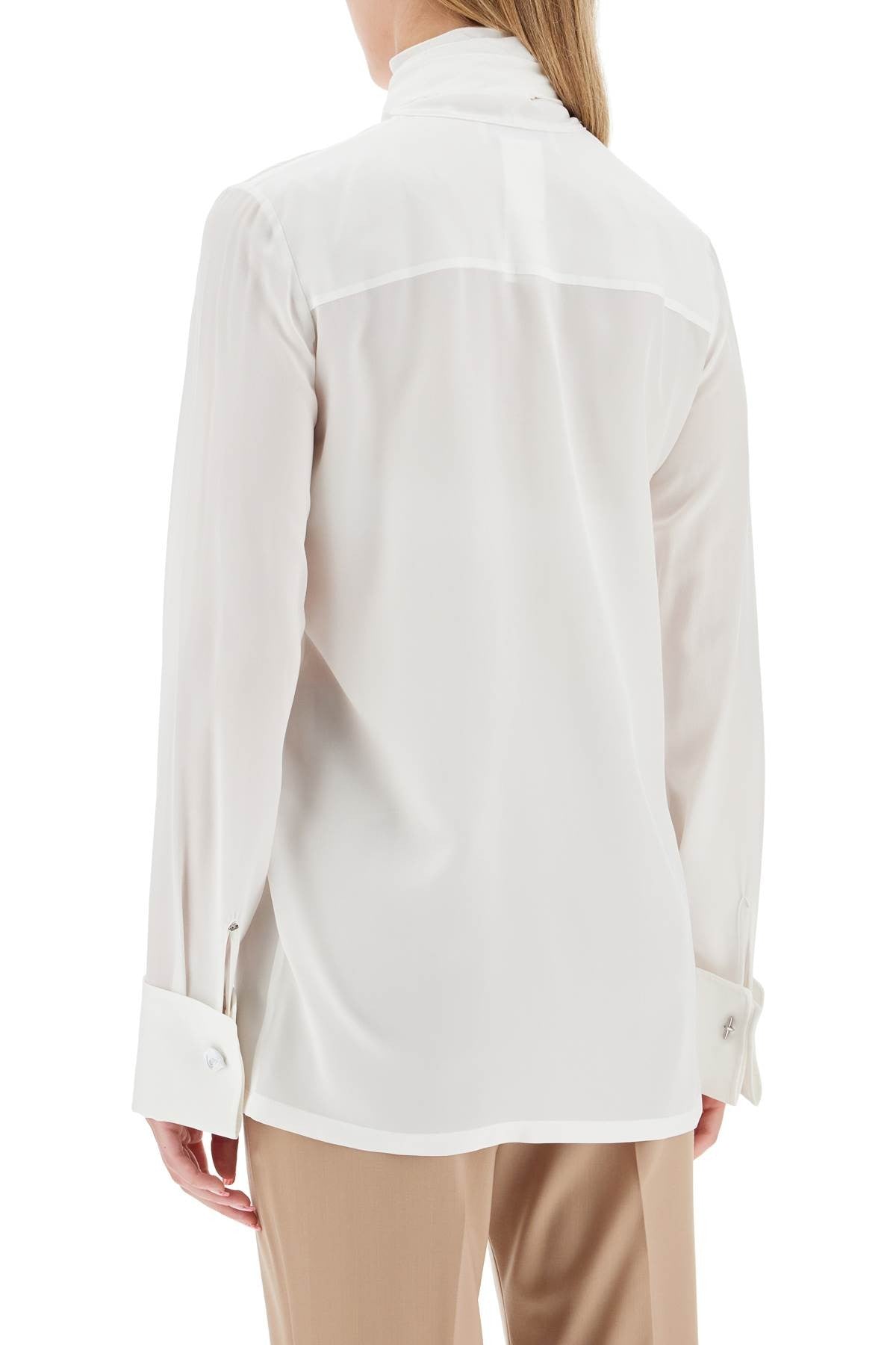 Sportmax silk crepe de chine blouse 'ell