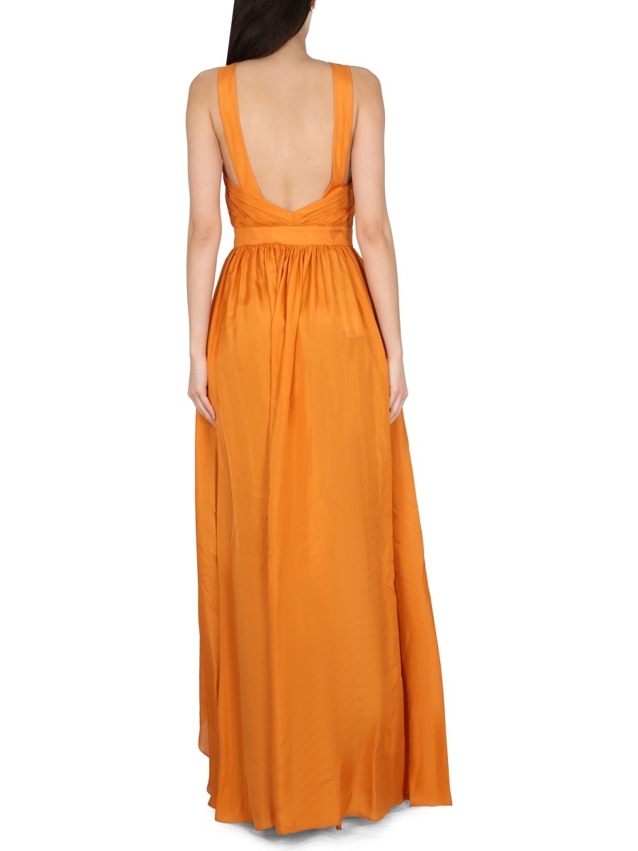 alberta ferretti SILK DRESS