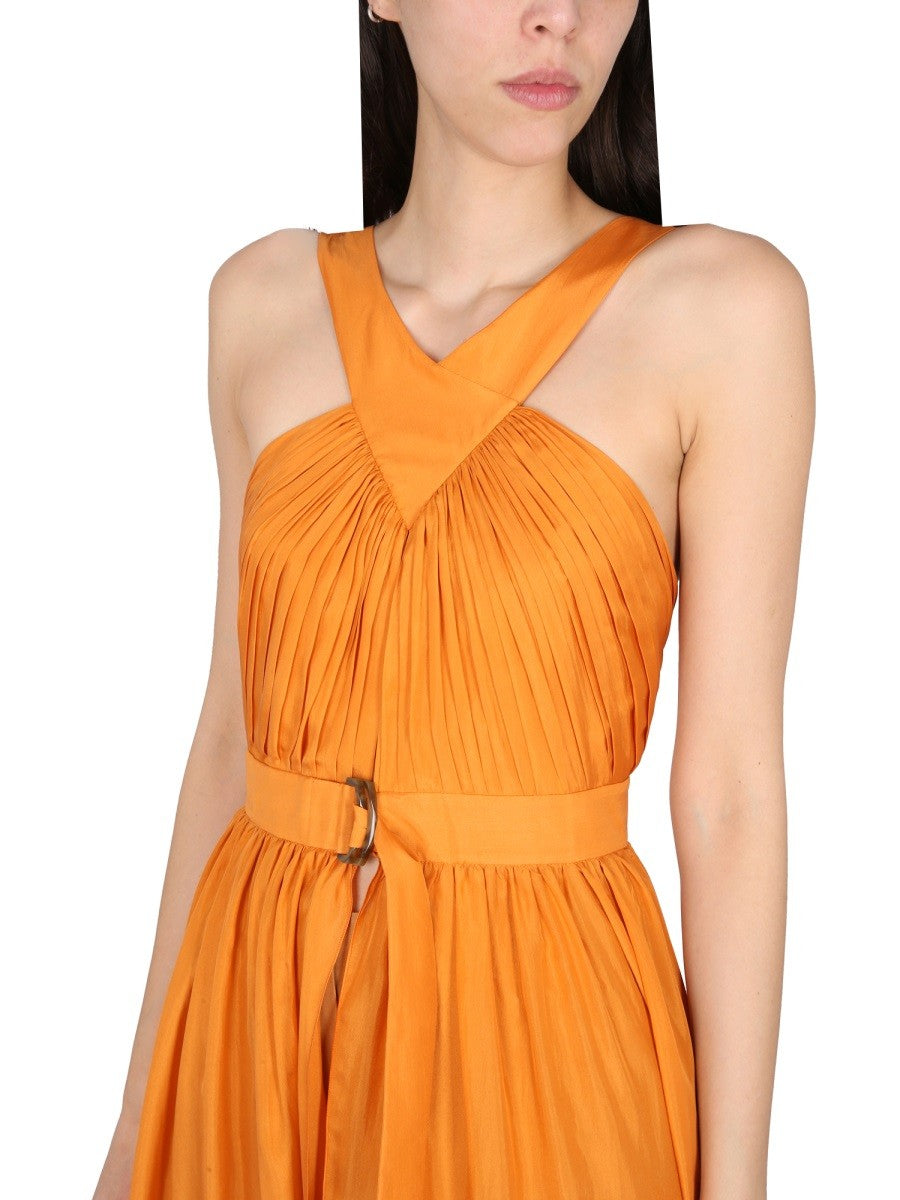 alberta ferretti SILK DRESS