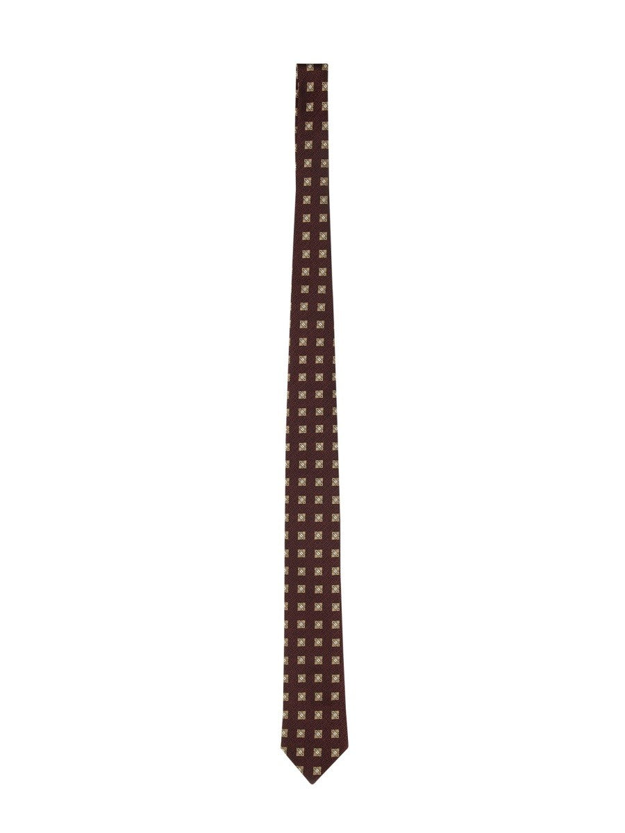 Zegna SILK JACQUARD TIE