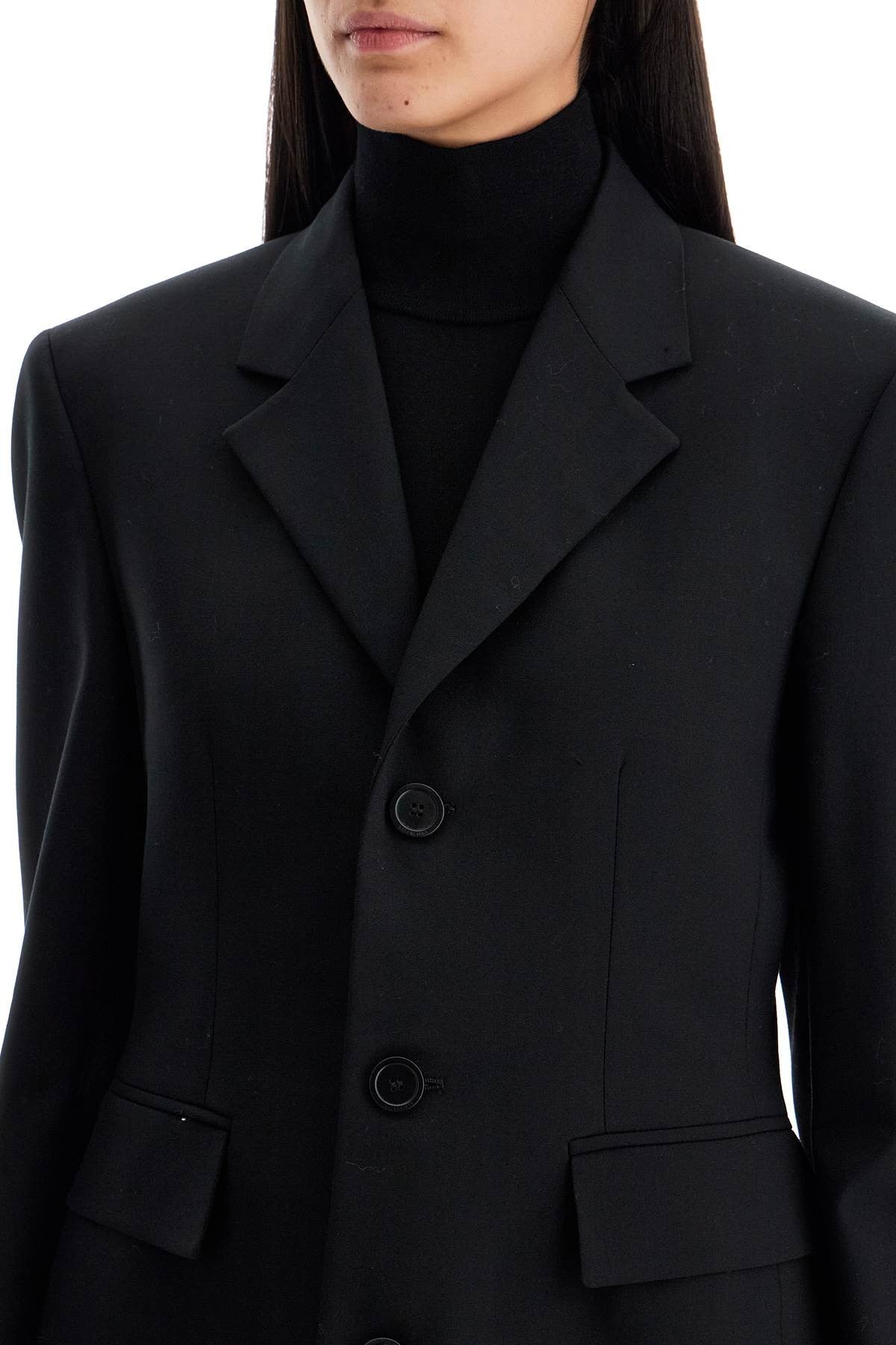 Balenciaga single-breasted hourglass jacket