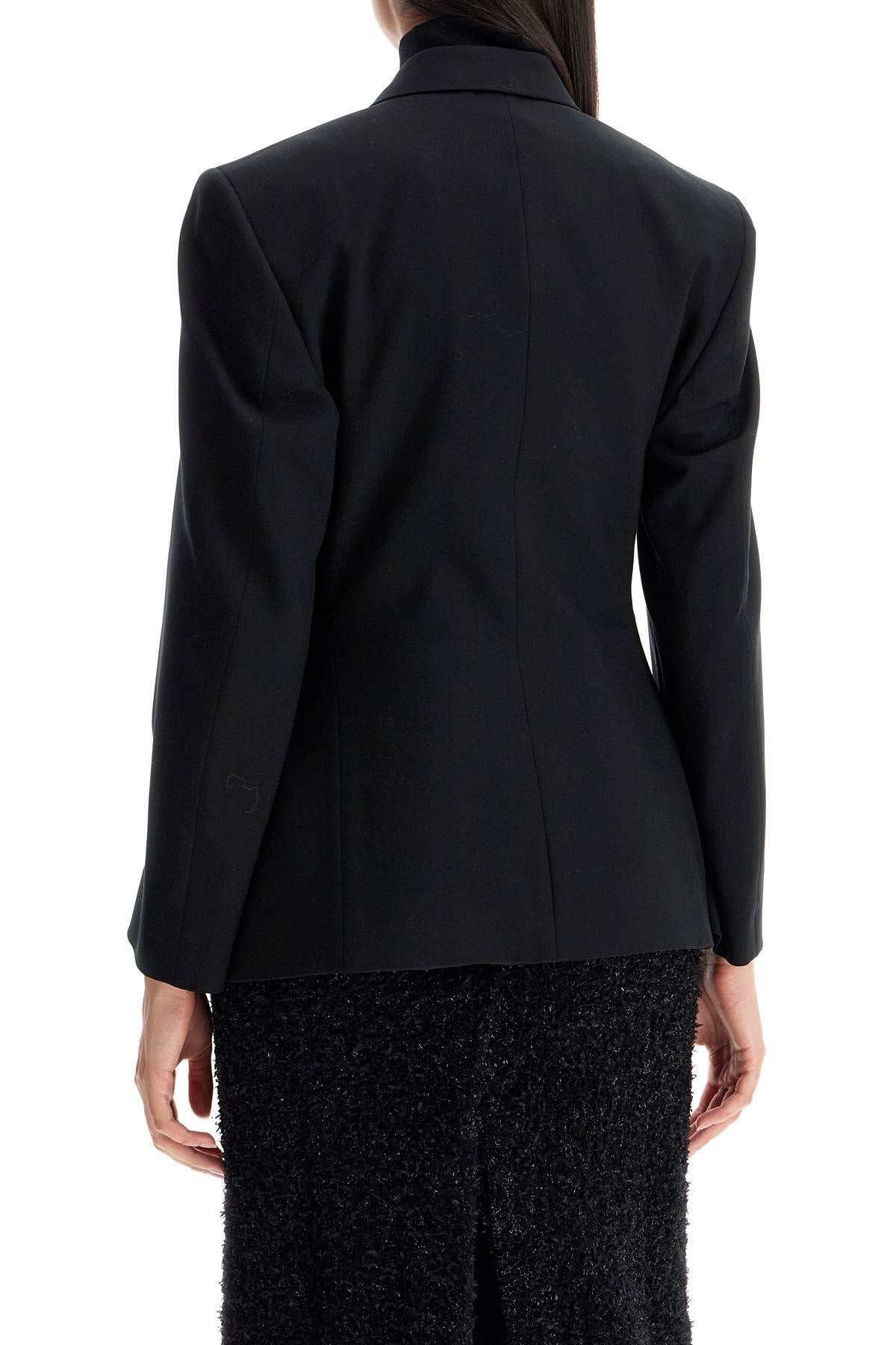 Balenciaga single-breasted hourglass jacket