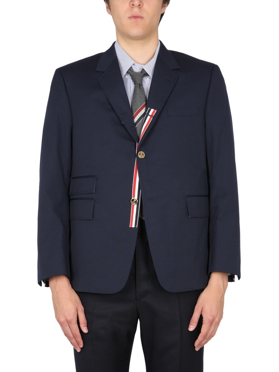 THOM BROWNE SINGLE-BREASTED JACKET