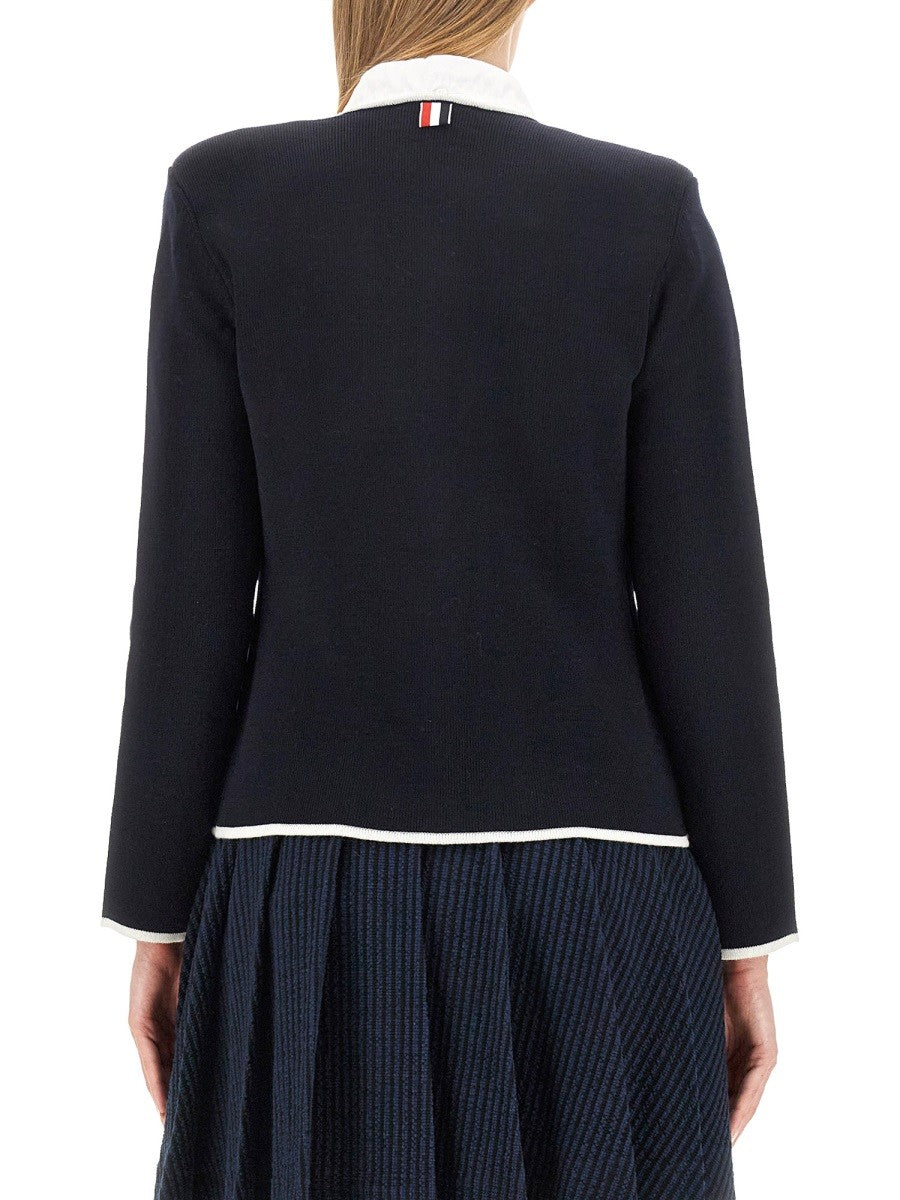 THOM BROWNE SINGLE-BREASTED JACKET