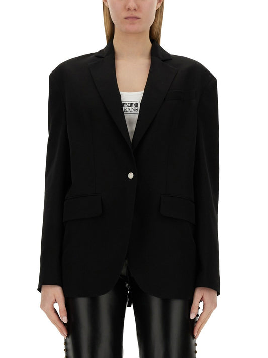MOSCHINO JEANS SINGLE-BREASTED JACKET