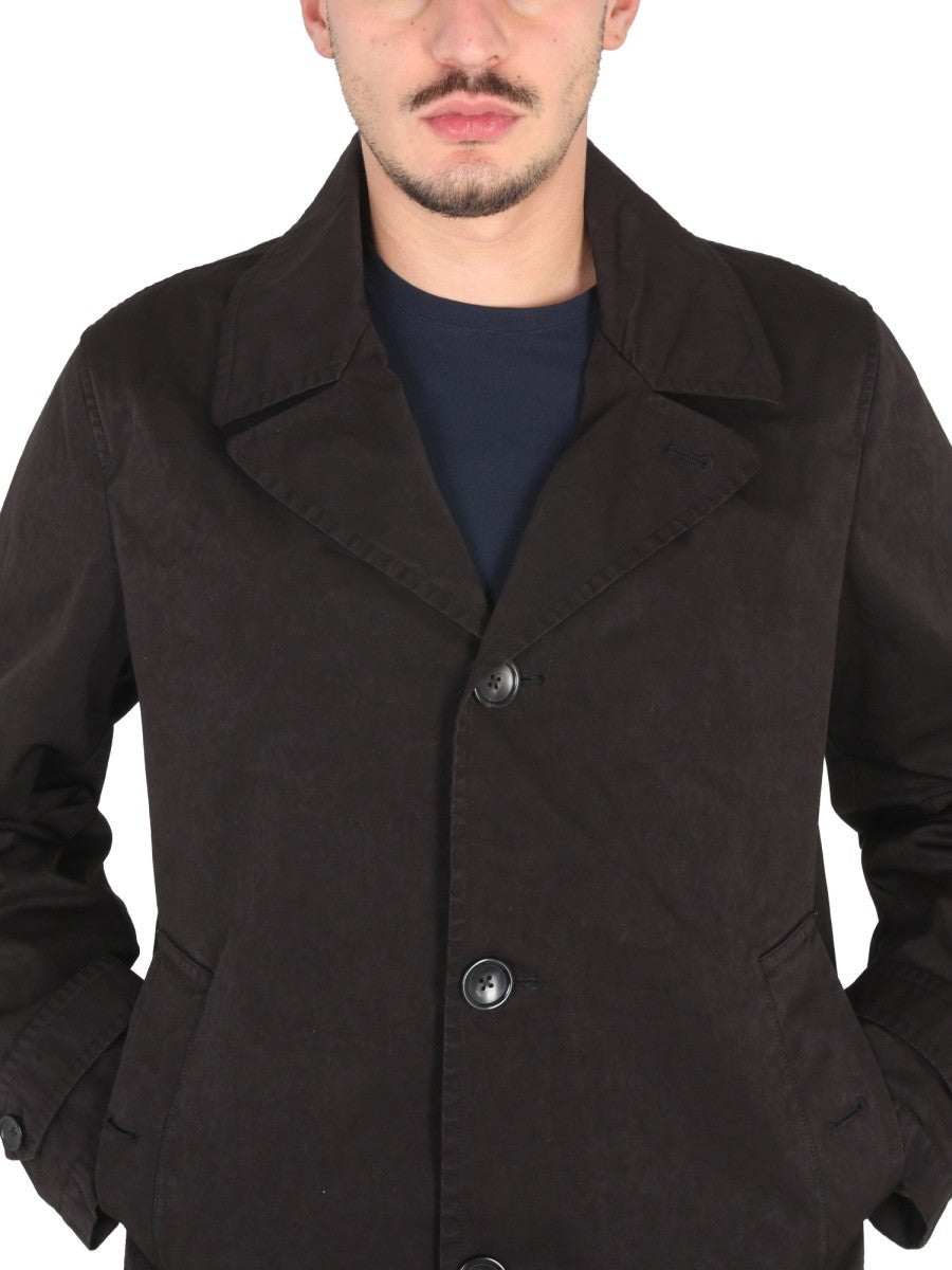 TEN C SINGLE-BREASTED TRENCH COAT