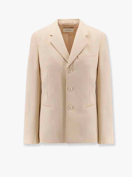 LEMAIRE Single-breasted wool and viscose blazer