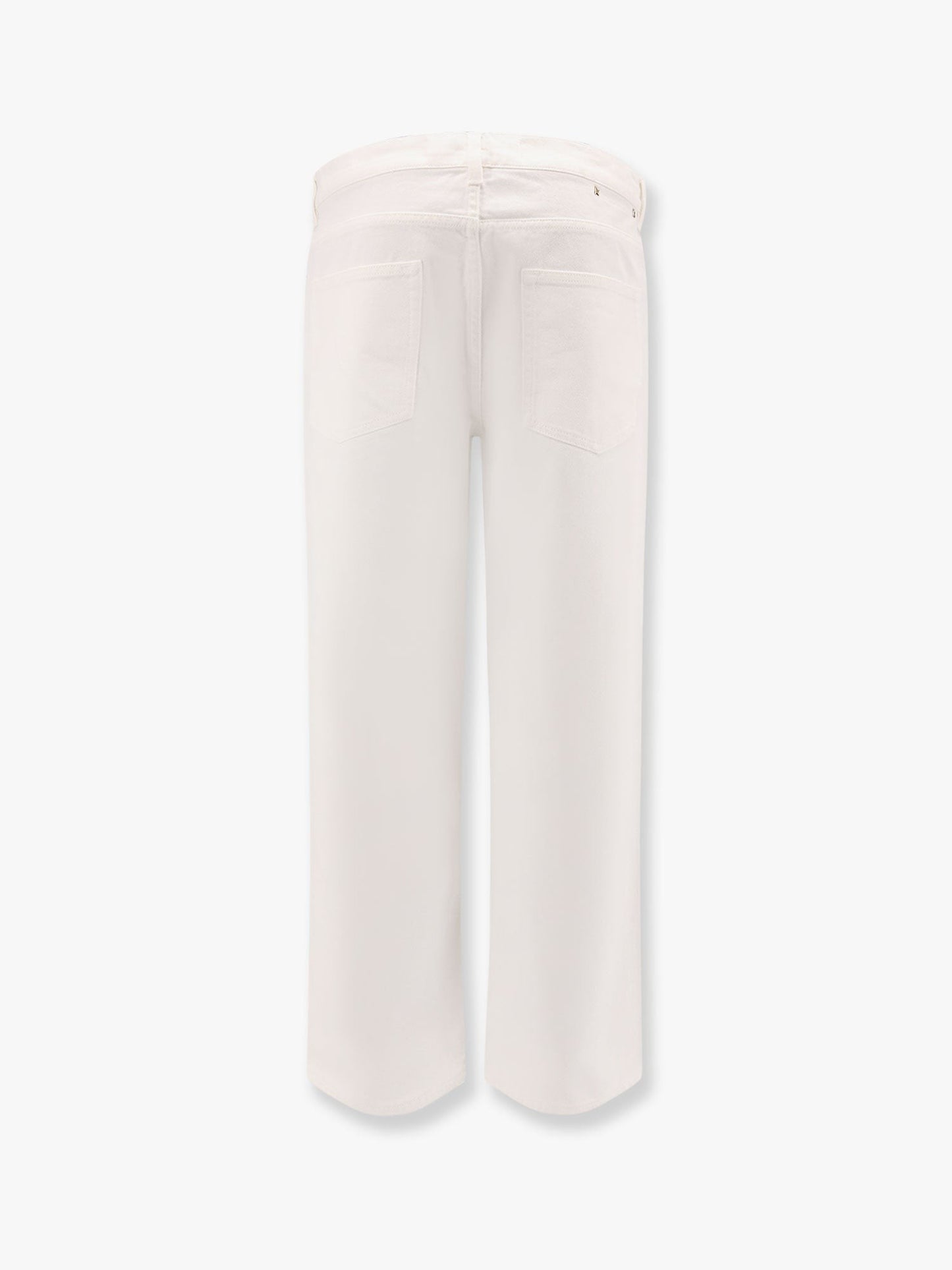 Golden Goose Deluxe Brand Skate white denim trouser