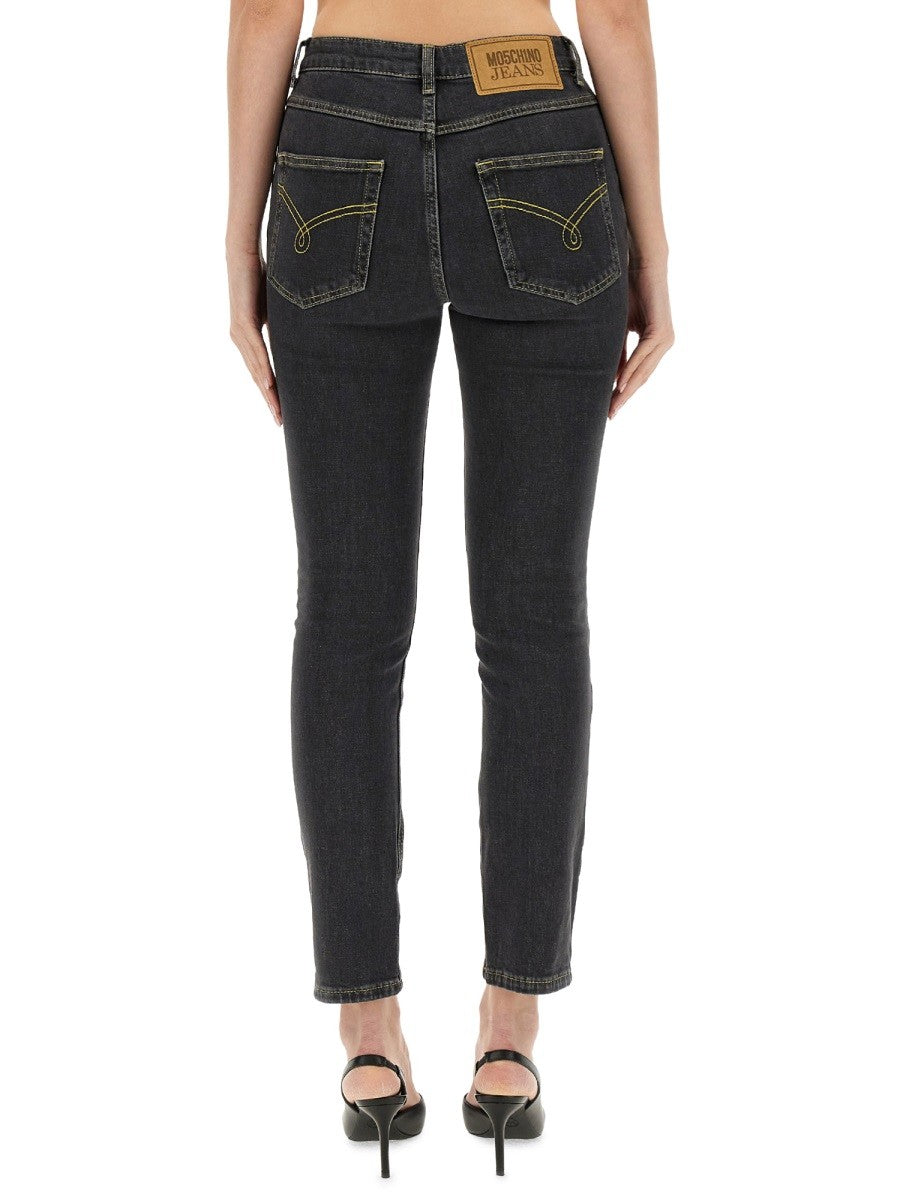 MOSCHINO JEANS SKINNY FIT JEANS