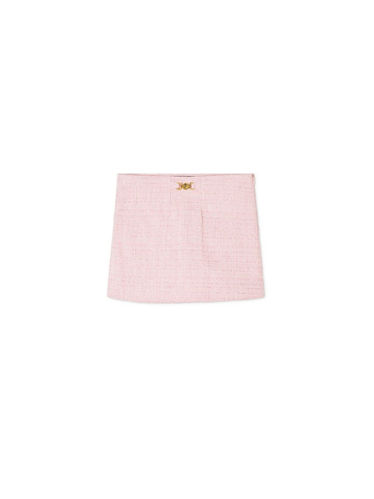 Versace skirt cotton mix tweed