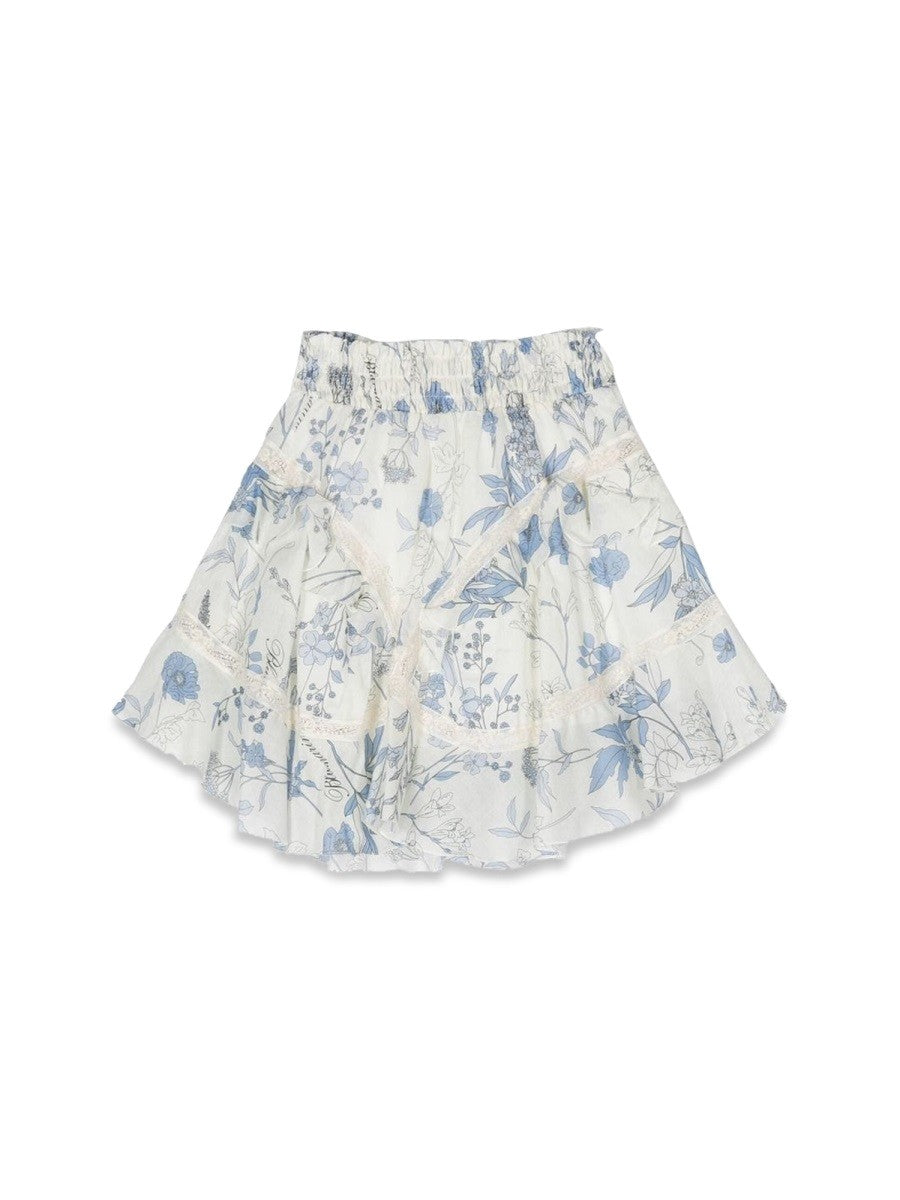 MISS BLUMARINE skirt flowers