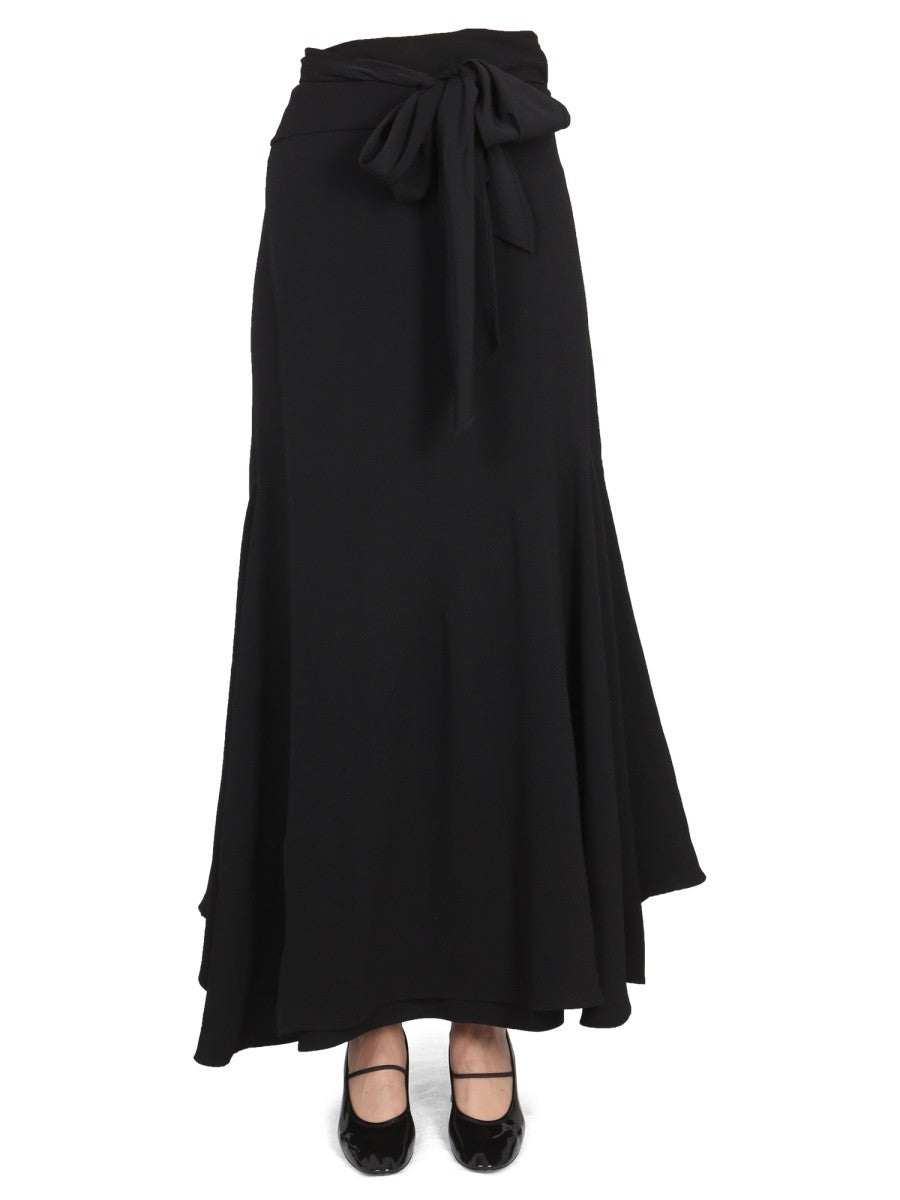 STEFANO MORTARI SKIRT WITH BOW