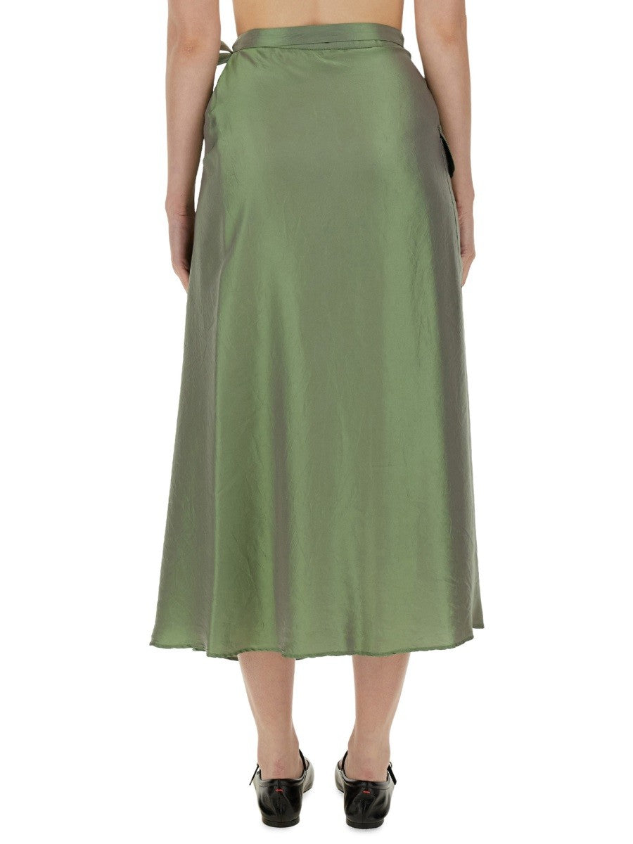 ASPESI SKIRT WITH BOW