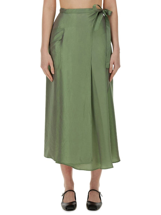 ASPESI SKIRT WITH BOW